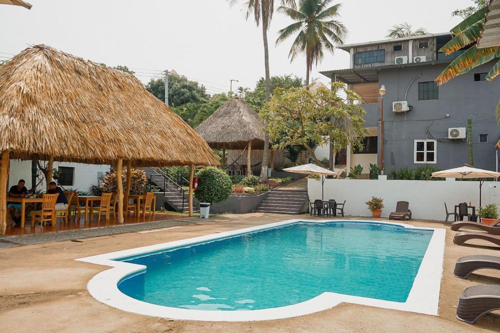 Hotel Tunco Lodge La Libertad Bagian luar foto